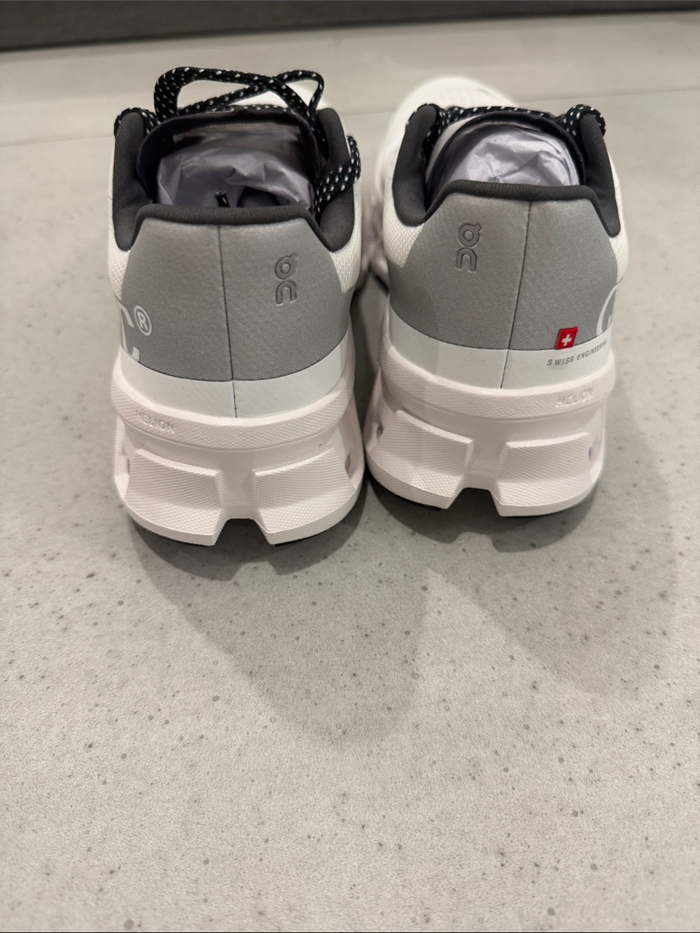On Running White and Black Cloud-Inspired Sneakers - Picture 4 of 8